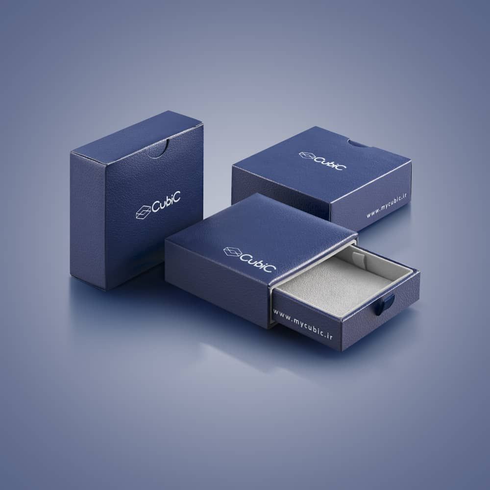 گردنبند نقره زنانه کوبیک کد QP-1410 - - 2