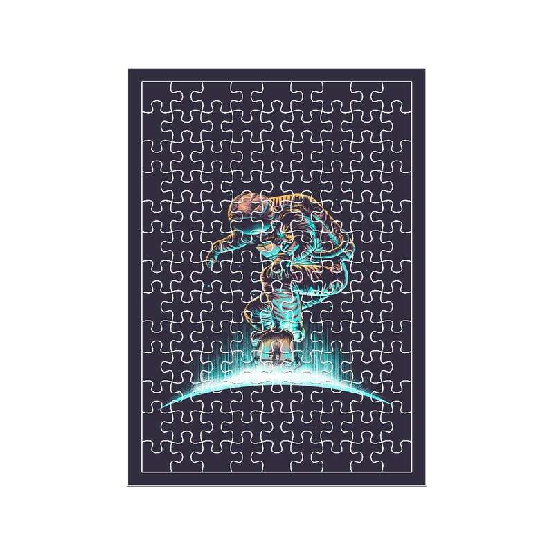 پازل 117 تکه مدل فضانورد کد 455