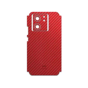 MAHOOT Red-Fiber Cover Sticker for Xiaomi 13T