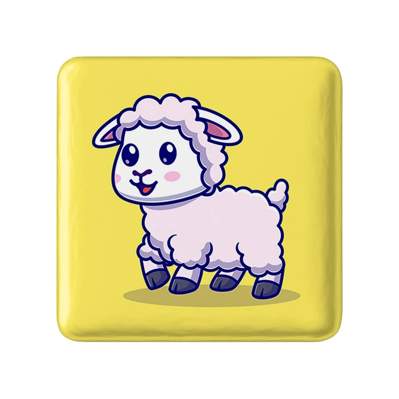 مگنت خندالو مدل حیوانات بامزه گوسفند کد 29654