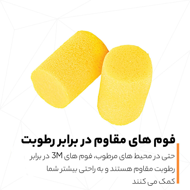 گوش گیر اسفنجی تری ام مدل Classic بسته 5 جفتی