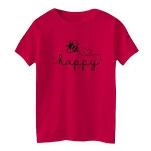 تی شرت آستین کوتاه بچگانه مدل زنبور خوشحال