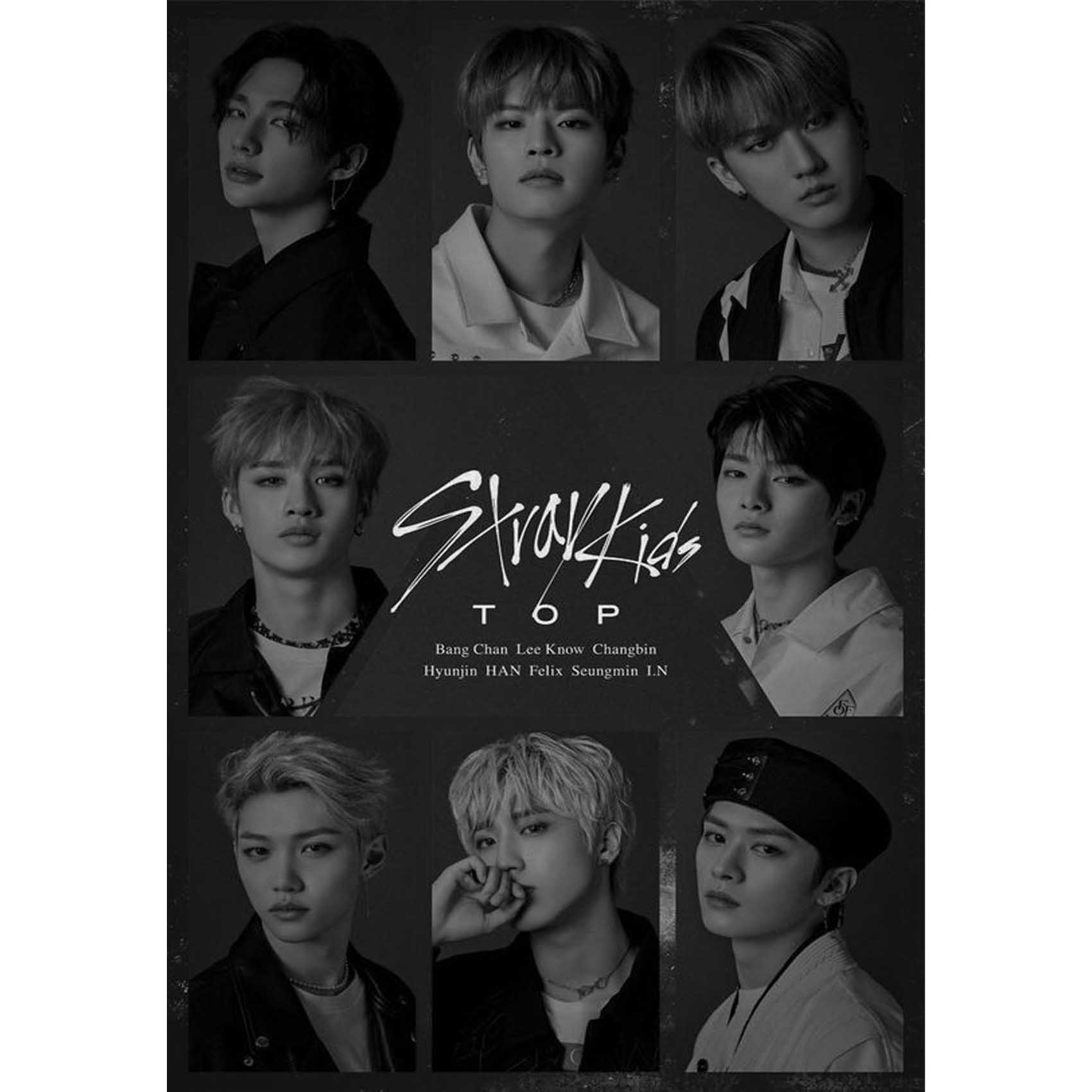 کارت پستال دریان طرح stray kids مدل 0104