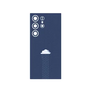 MAHOOT Minimal Data Cloud Cover Sticker for Samsung Galaxy S24 Ultra