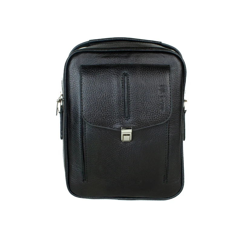 کیف رو دوشی مردانه چرم اویس مدل K12007_F