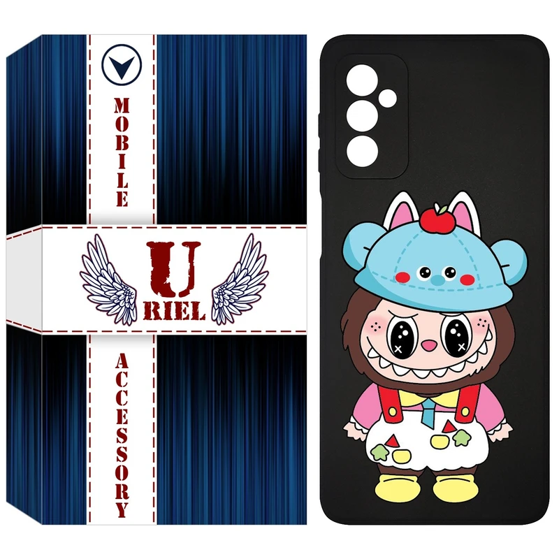 کاور یوریل مدل KSH کد 123 طرح عروسک لبوبو مناسب برای گوشی موبایل سامسونگ Galaxy F13 4G / M13 4G / M23