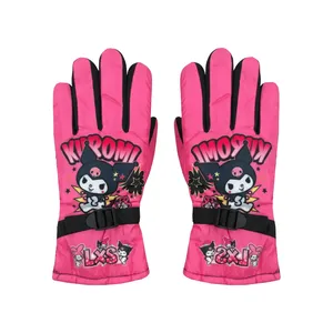 دستکش دخترانه طرح کرومی کد 2017