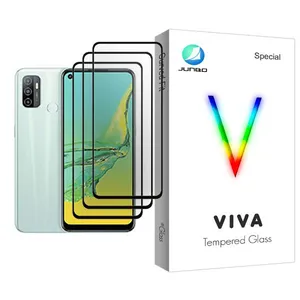 Junbo Viva Glass MIX003 Screen Protector For Oppo A33 (2020) Pack Of 3