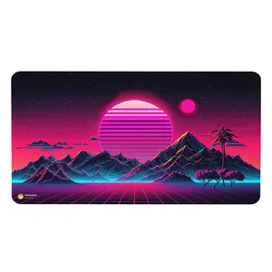 ماوس پد هومرو مدل DP048 طرح فانتزی انتزاعی ماه و ستاره پریمیوم