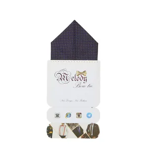 دستمال جیب مردانه ملودی مدل PS5103MSGprpl