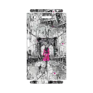 MAHOOT Collage of Catwalk Bridge-FullSkin Cover Sticker for Sony Xperia XZ1