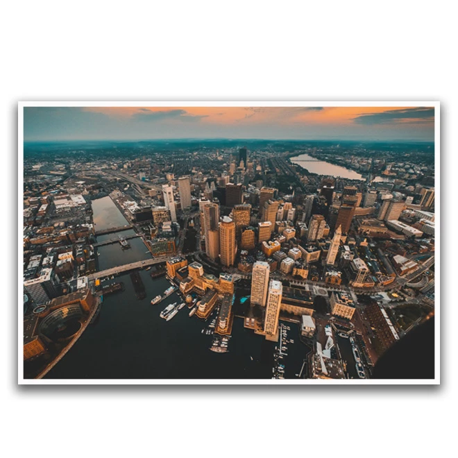 تابلو نوری بکلیت طرح منظره شهری نیویورک مدل W-D1129