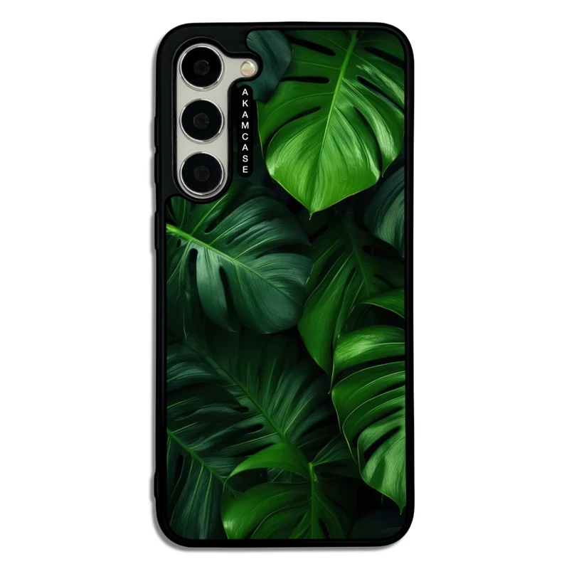 کاور آکام مدل AMC-WSGS23P-LEAVES-33 مناسب برای گوشی موبایل سامسونگ Galaxy S23 Plus