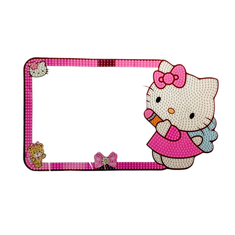 تخته وایت برد مدل کیتی سایز 13*23 سانتی متر به همراه ماژیک