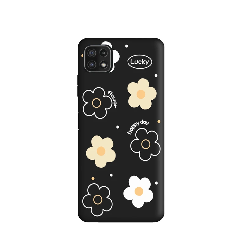 کاور طرح گل بابونه کد f916 مناسب برای گوشی موبایل سامسونگ Galaxy A22 5g