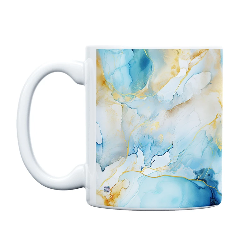 ماگ حس آمیزی طرح Marble مدل مرمر کد 038