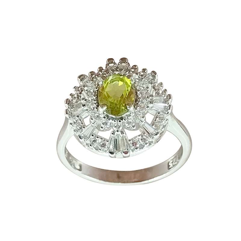 انگشتر نقره زنانه سلین کالا مدل زبرجد کد MPS-4 انگشتر نقره زنانه سلین کالا مدل زبرجد کد MPS-4