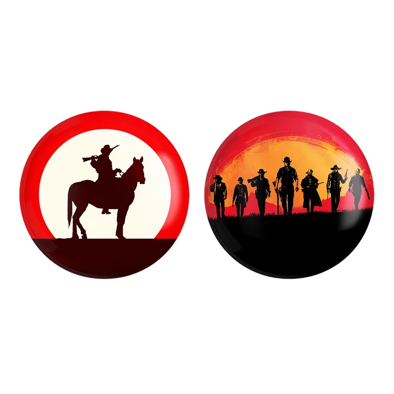 مگنت خندالو طرح رد دد Red Dead کد 1029610291 مجموعه 2 عددی