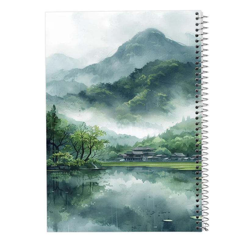 دفتر مشق 50 برگ مدوپد مدل طبیعت کد DF15394