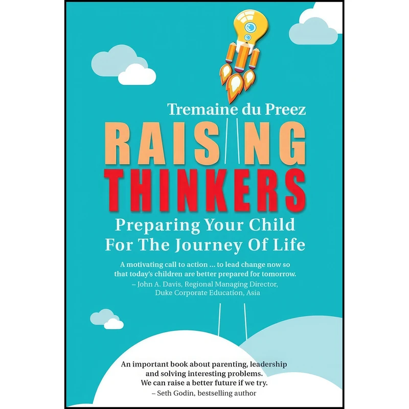 کتاب Raising Thinkers اثر Tremaine Du Preez انتشارات Marshall Cavendish International 