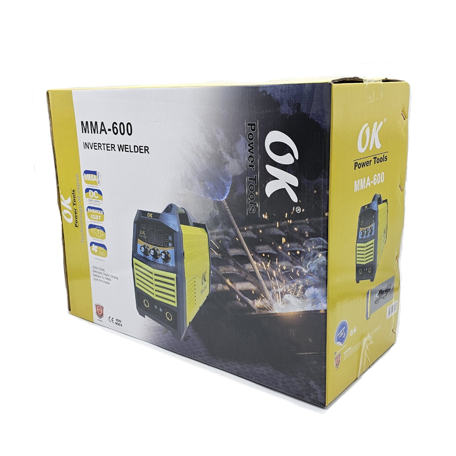 دستگاه جوش 600 آمپر اوکی مدل MMA 600