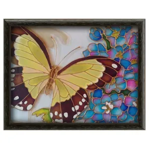 تابلو ویترای طرح پروانه کد 423001
