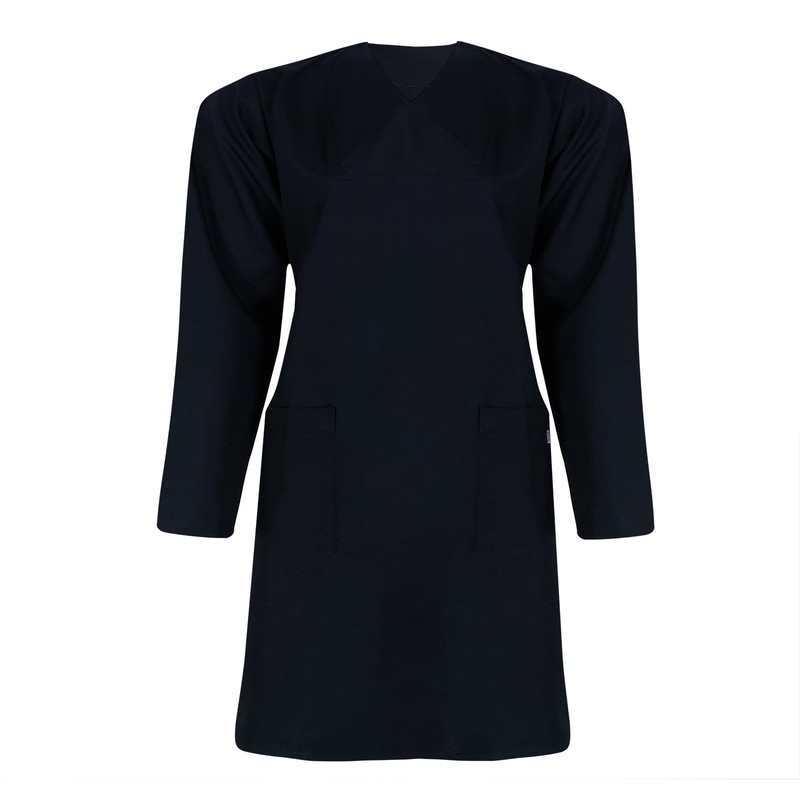 روپوش پزشکی زنانه طب پوش مدل 202 به همراه کلاه اتاق عمل