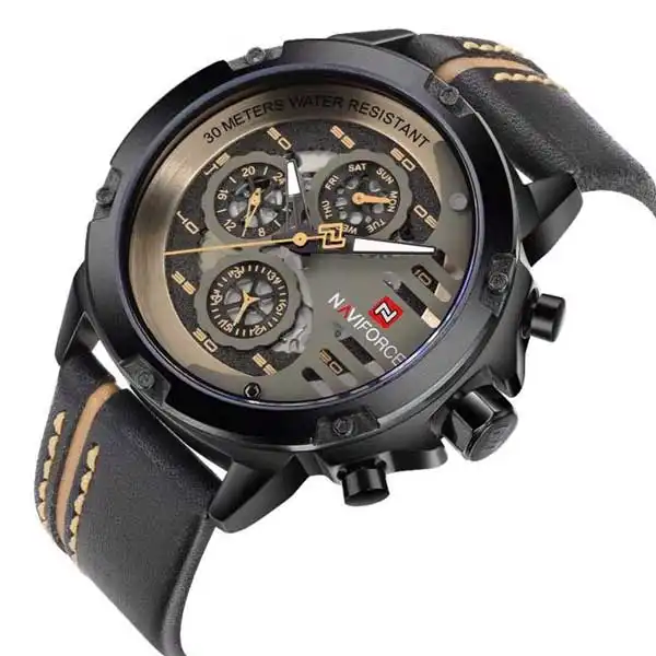 ساعت مچی عقربه‌ای مردانه نیوی فورس مدل 9110 BG