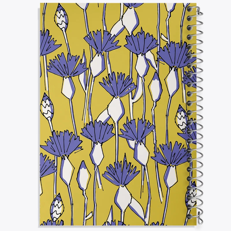 دفتر نقاشی 50 برگ خندالو طرح گل گلی کد N237