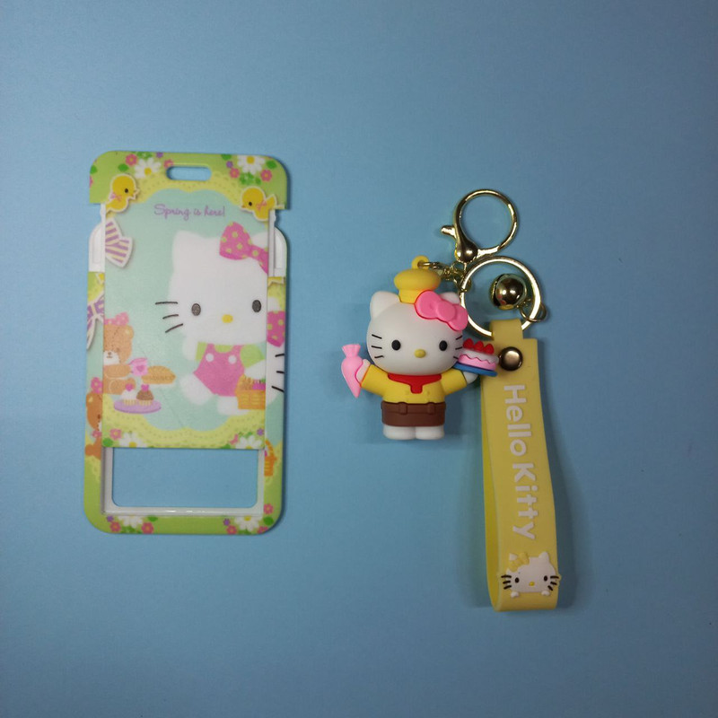 جاکلیدی دخترانه مدل کیتی کد 02 به همراه جاکارتی