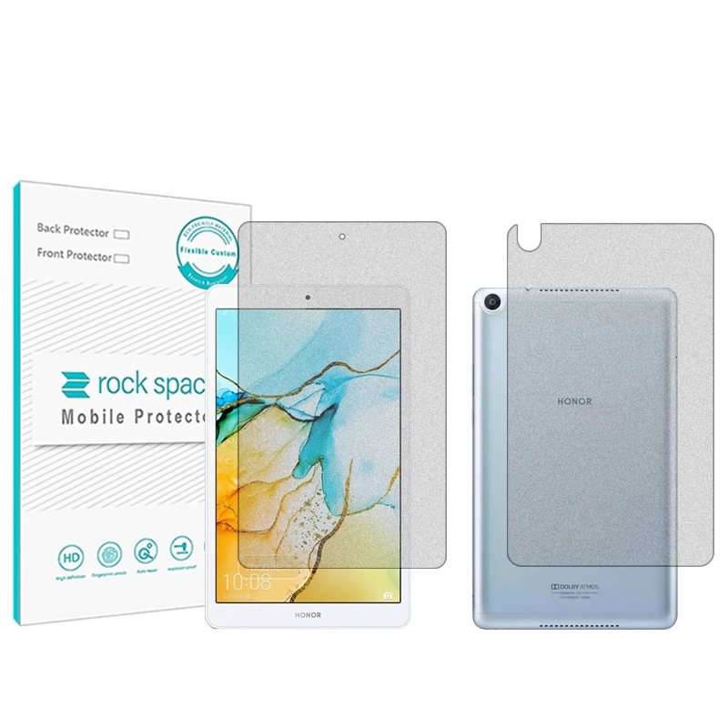 محافظ صفحه نمایش مات راک اسپیس مدل HyMTT مناسب برای تبلت آنر Pad 5 8 به همراه محافظ پشت تبلت