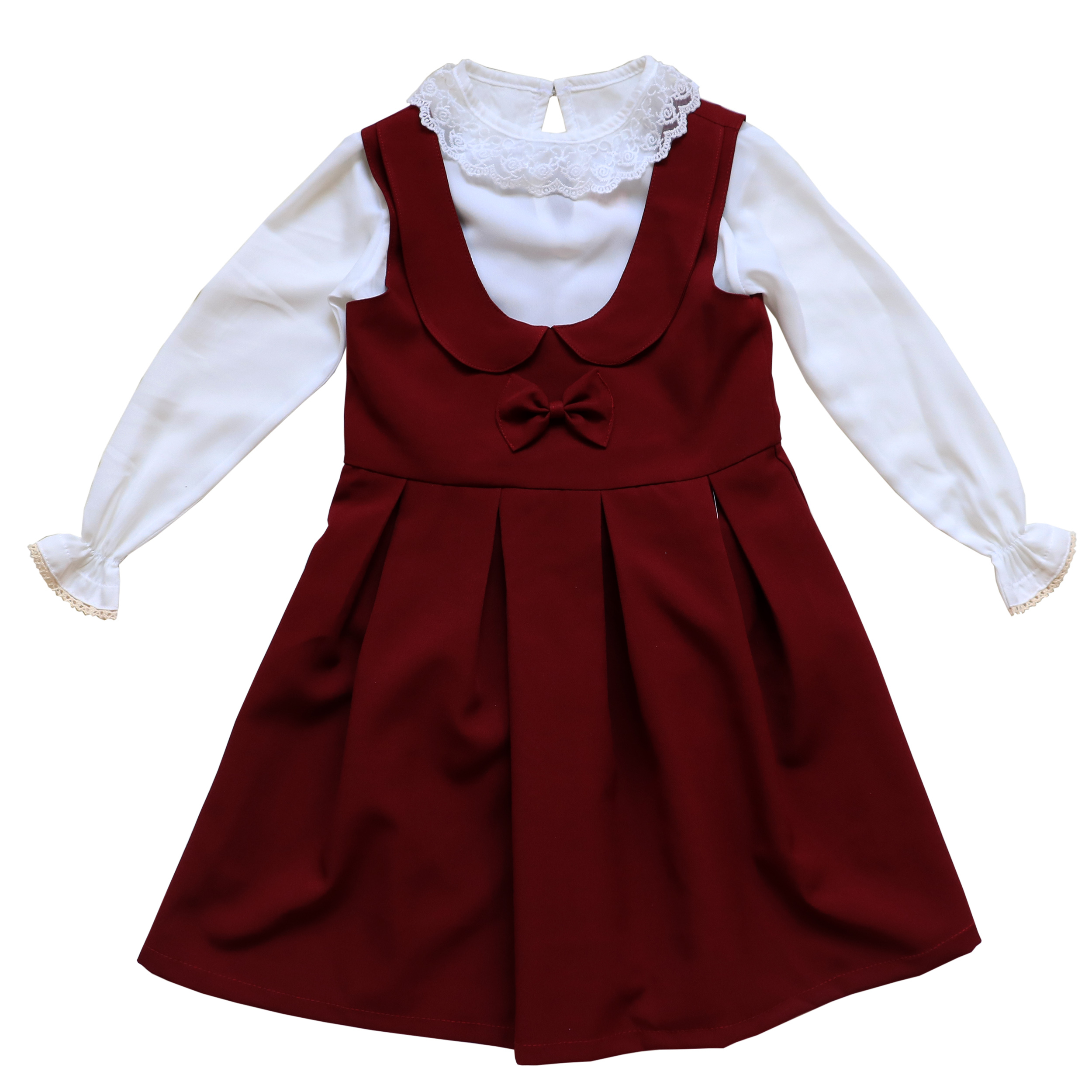 ست بلوز و سارافون دخترانه کد 21881