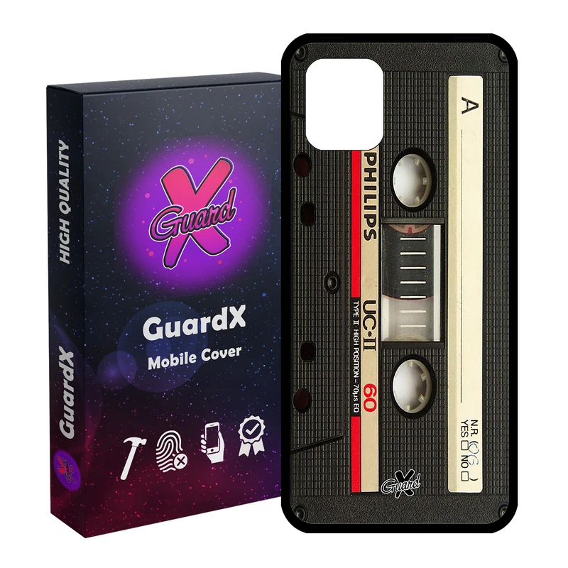 کاور گارد ایکس طرح Cassette مدل Glass10063 مناسب برای گوشی موبایل سامسونگ Galaxy Note 10 Lite