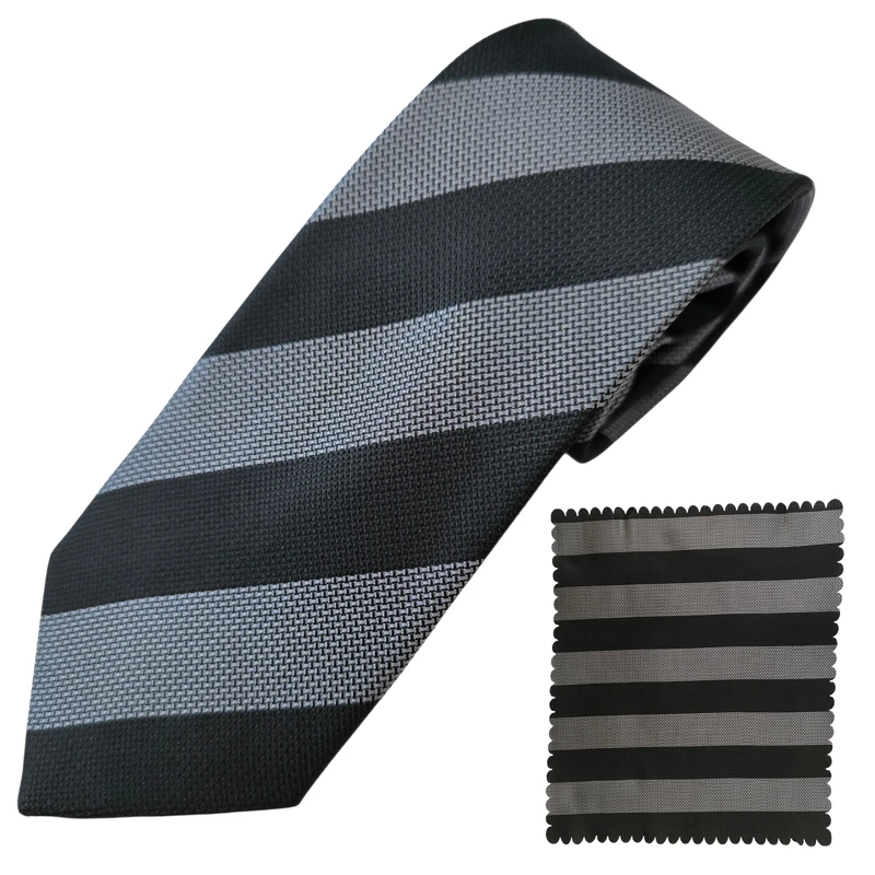 ست کراوات و دستمال جیب مردانه هکس ایران مدل KT-283