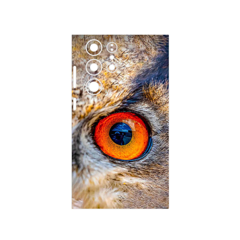 برچسب پوششی ماهوت مدل Owl eyes مناسب برای گوشی موبایل سامسونگ Galaxy S23 Ultra