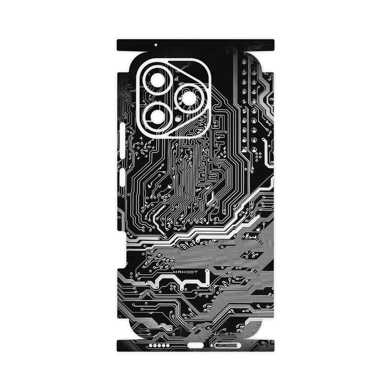 برچسب پوششی ماهوت مدل Black_Printed_Circuit_Board-FullSkin مناسب برای گوشی موبایل آنر 400 Lite