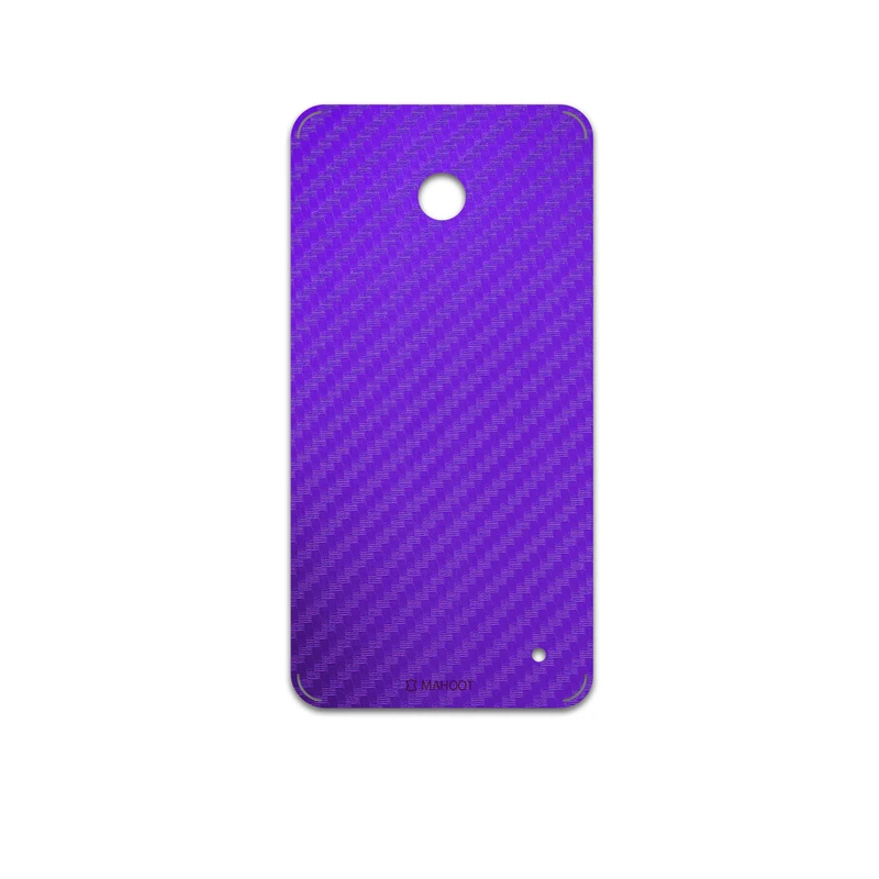 برچسب پوششی ماهوت مدل Purple-Fiber مناسب برای گوشی موبایل نوکیا Lumia 630