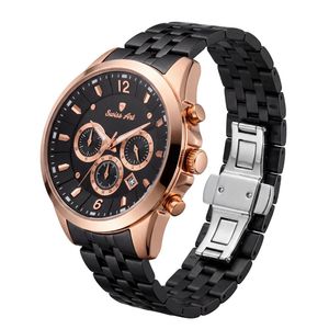 ساعت مچی عقربه ای مردانه سوئیس آرت مدل ANT620008BK0401