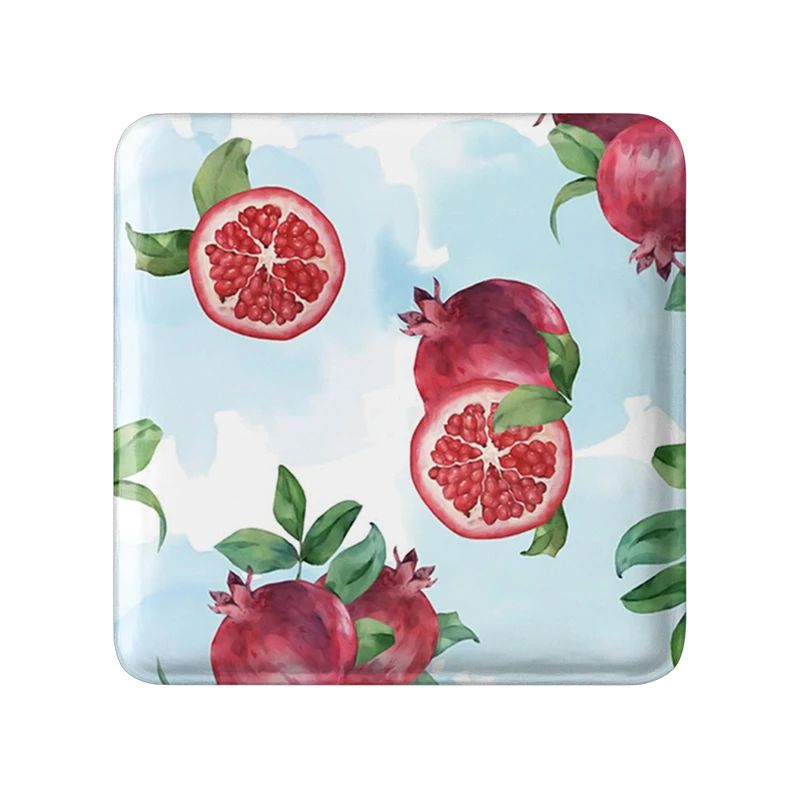 مگنت خندالو طرح شب یلدا  مدل مربعی کد 20389