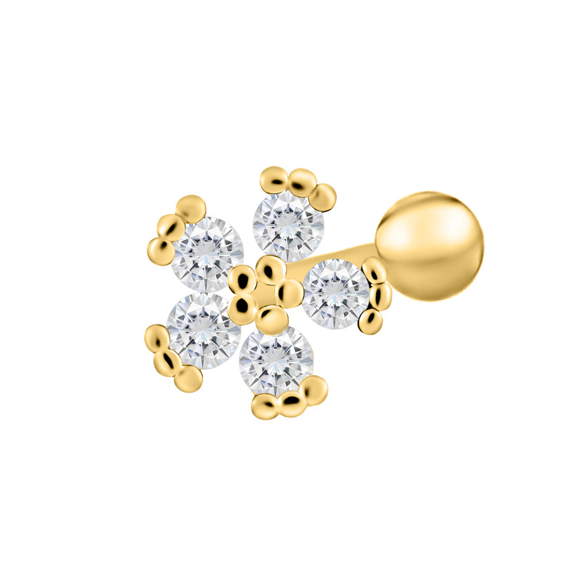 پیرسینگ گوش زنانه اقلیمه مدل HS249 پیرسینگ گوش زنانه اقلیمه مدل HS249