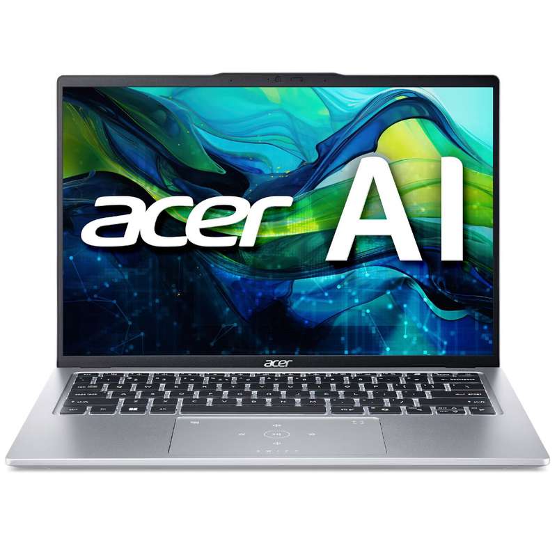 لپ تاپ 14 اینچی ایسر مدل Swift Go 14 SFG14-73T-75FA-Core Ultra 7 155H-16GB LPDDR5X-1TB SSD-Touch-W-Backlit-Fingerprint