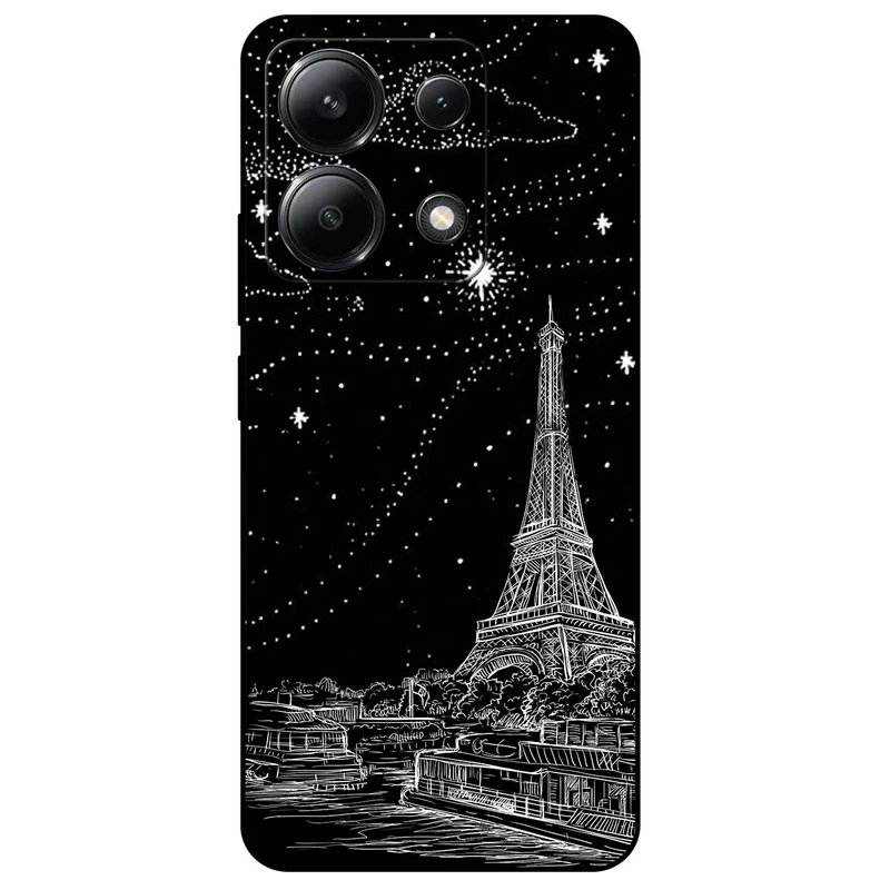 کاور مگافون طرح ایفل مدل 8107 مناسب برای گوشی موبایل شیائومی Redmi Note 13 4G