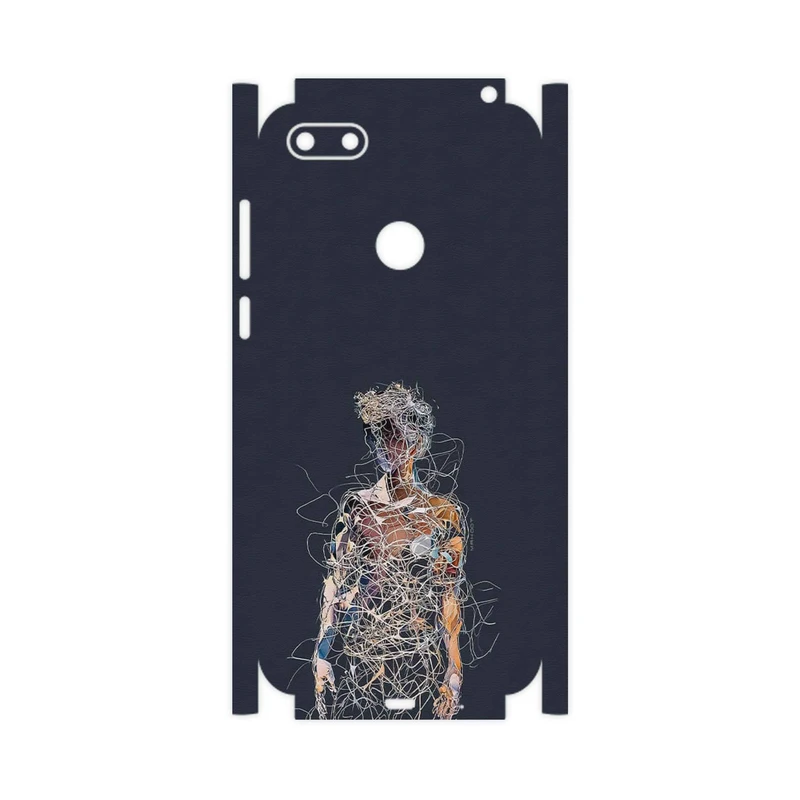 برچسب پوششی ماهوت مدل Strings Digital Art 1-FullSkin مناسب برای گوشی موبایل موتورولا Moto E6 Play