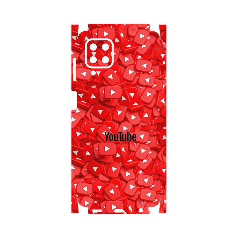 برچسب پوششی ماهوت مدل Youtube-FullSkin مناسب برای گوشی موبایل سامسونگ Galaxy F22