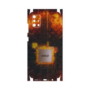 MAHOOT AMD Brand-FullSkin Cover Sticker for Samsung Galaxy A51