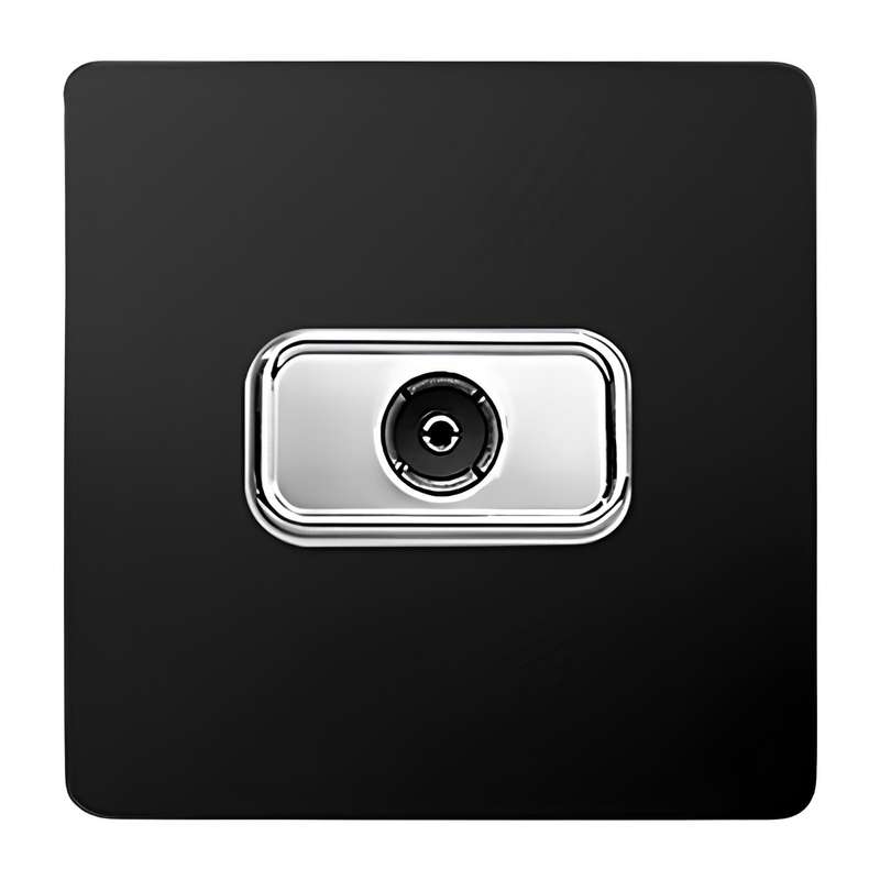 پریز آنتن صنایع آسیا الکتریک مدل کریستال BS