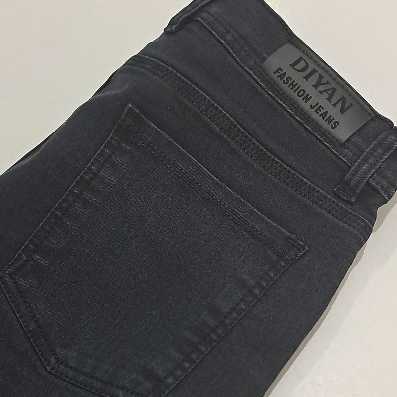 شلوار جین مردانه دیان مدل اسلیم رنگ زغالی