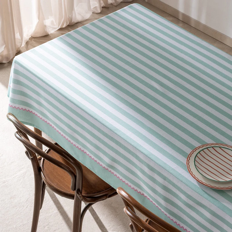 سفره شش نفره مادام کوکو مدل Louve سایز 150*200 سانتی متر