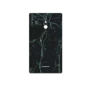 MAHOOT Graphite-Green-Marble Cover Sticker for Nokia XL