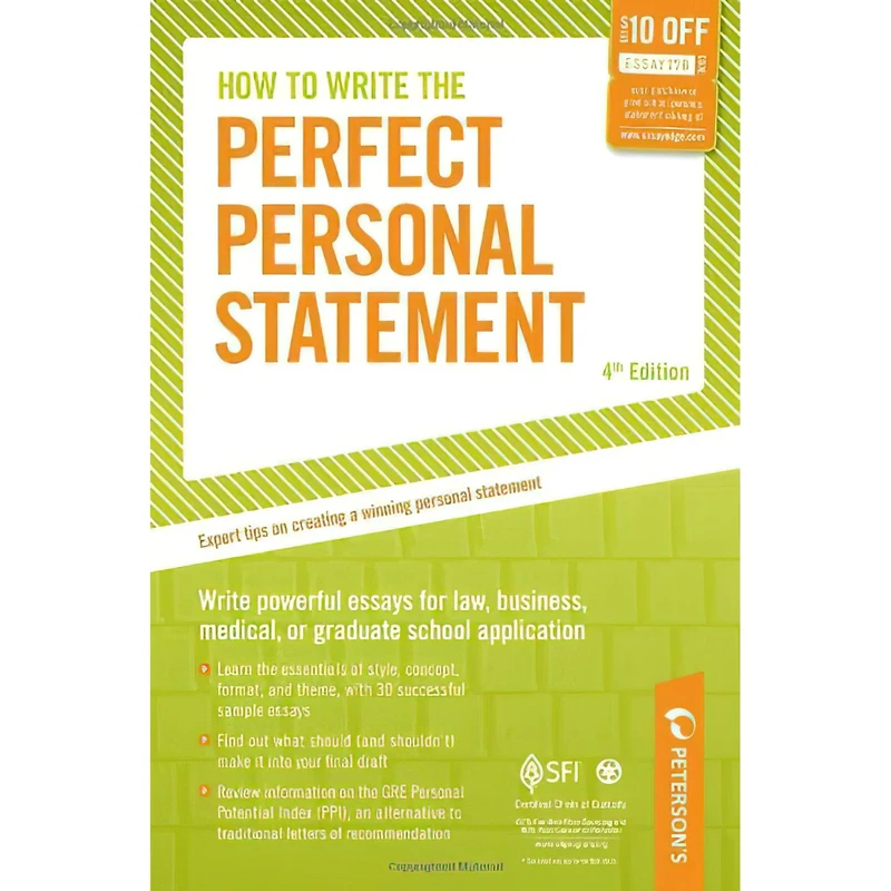 کتاب How to Write the Perfect Personal Statement اثر Mark A. Stewart انتشارات Petersons